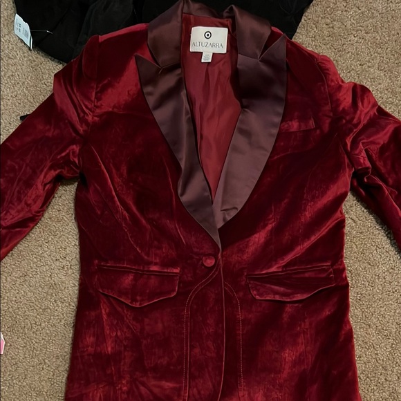 Altuzarra Deep Red Jacket - Picture 3 of 8